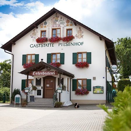 Landgasthof Pilsenhof Entenbraterei Hechendorf am Pilsensee ภายนอก รูปภาพ
